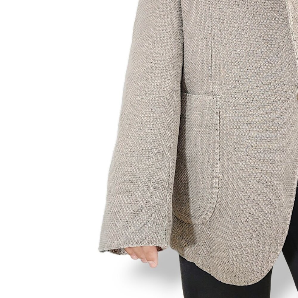 L.B.M. 1911 vintage made in Italy honeycomb textured blazer mens L/XL - Picture 12 of 13